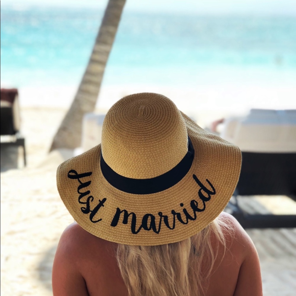 Just Married Hat